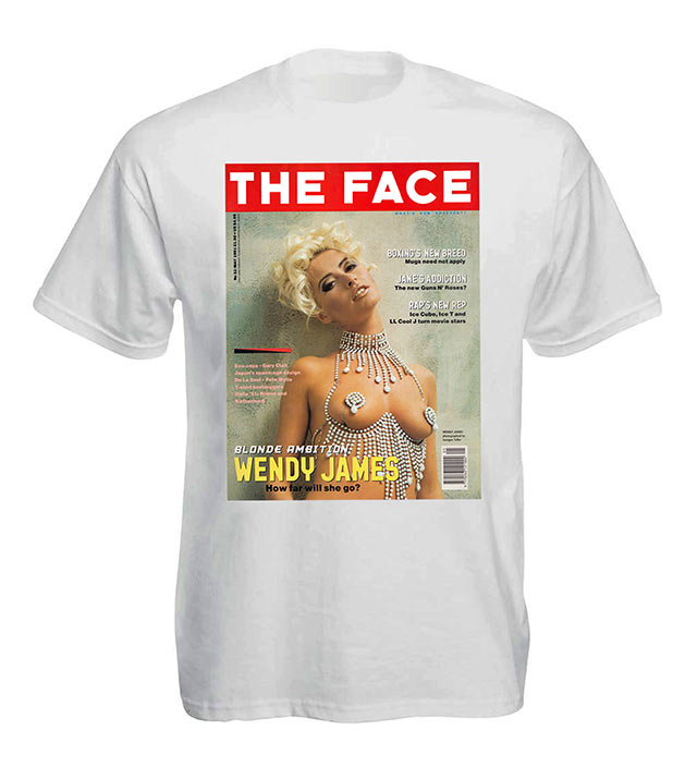 THE WENDY JAMES / FACE MAGAZINE T-SHIRT