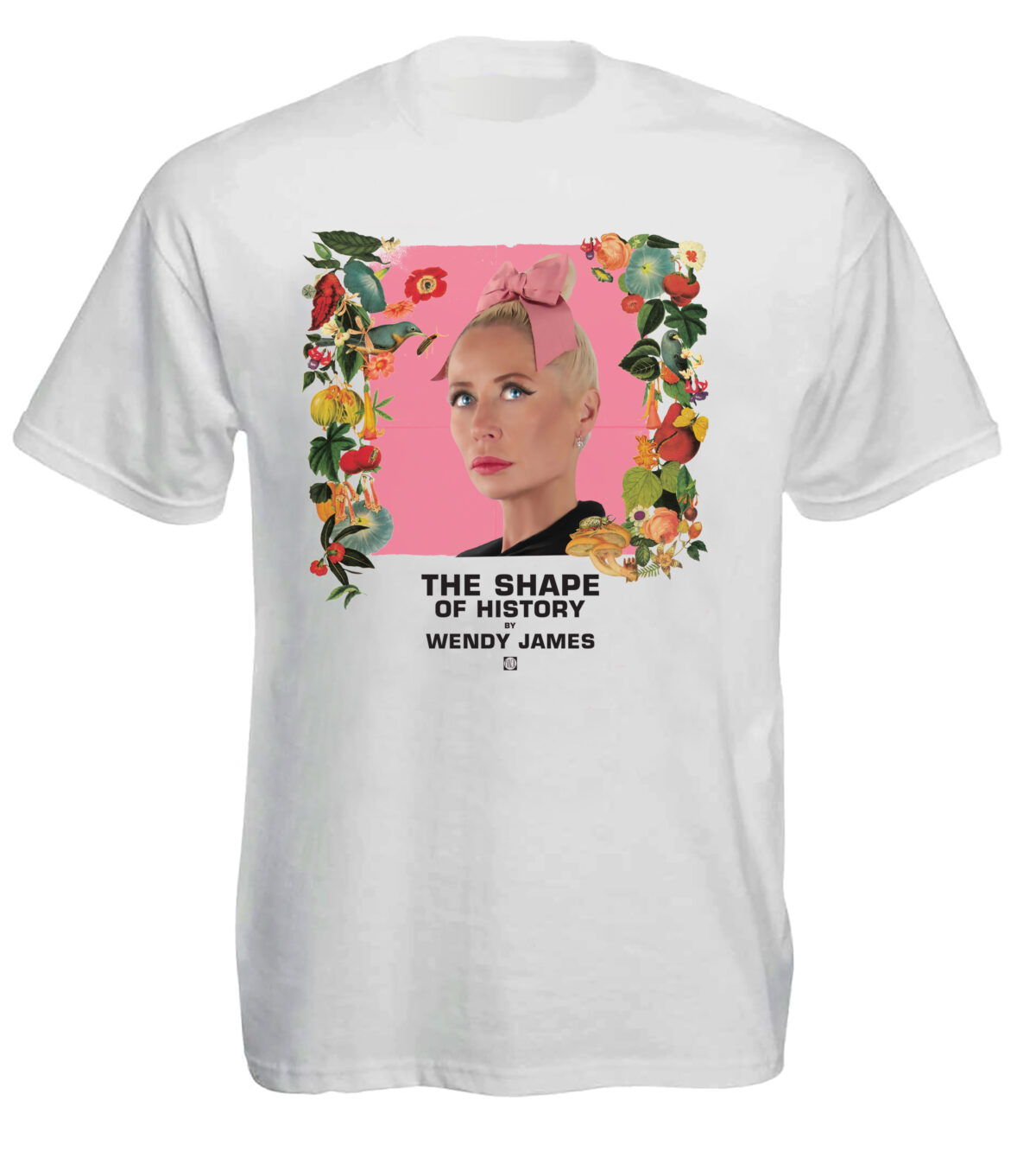 WENDY JAMES ‘THE SHAPE OF HISTORY’ OFFICIAL T-SHIRT