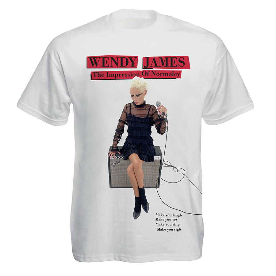 THE WENDY JAMES ‘THE IMPRESSION OF NORMALCY’ T-SHIRT