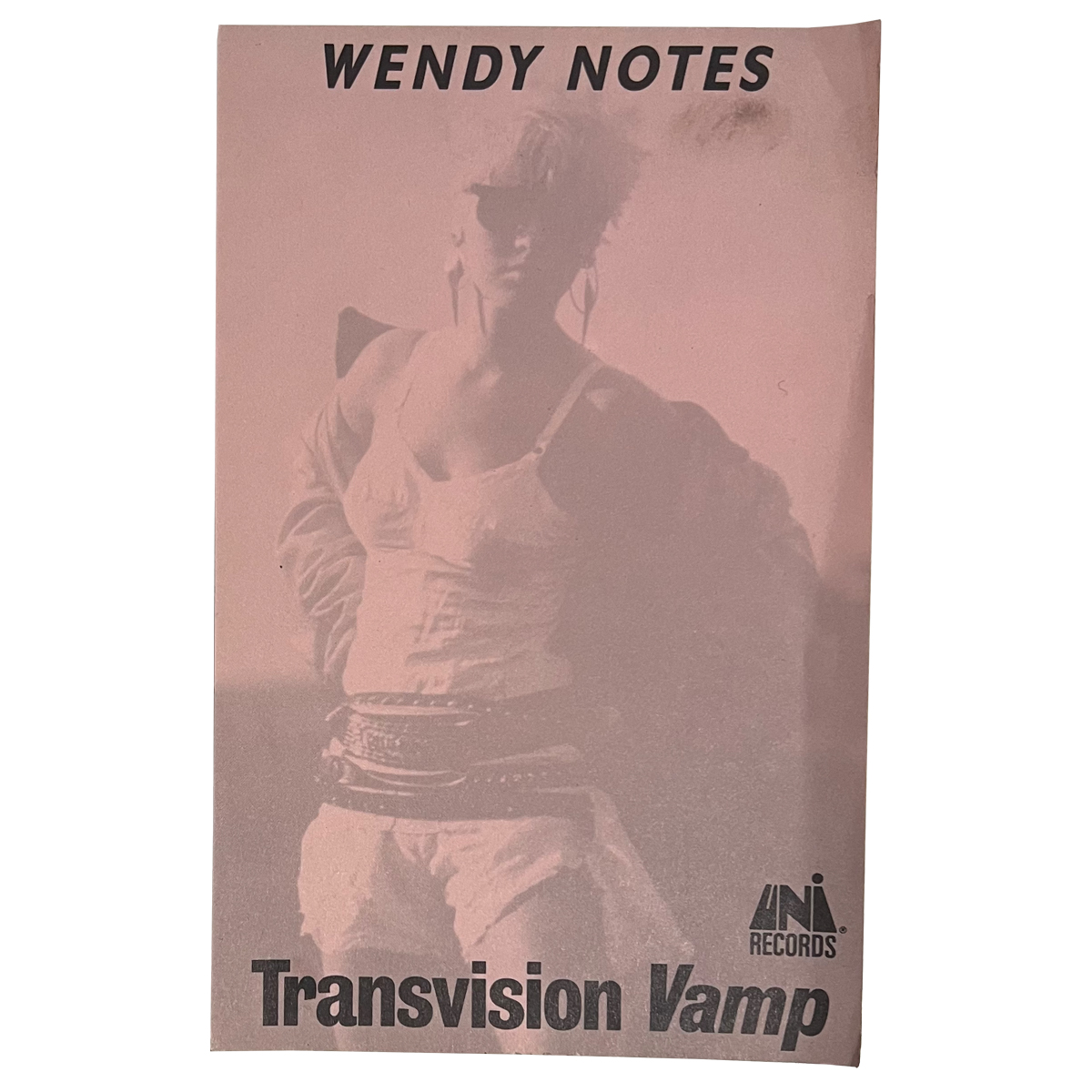 ‘WENDY NOTES’ WENDY JAMES / TRANSVISION VAMP NOTEPAD