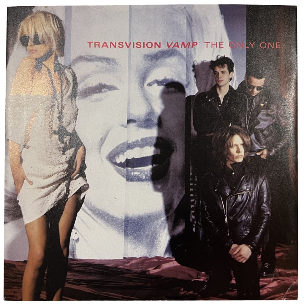 TRANSVISION VAMP ‘THE ONLY ONE’ 7” VINYL 1989 *SIGNED & PERSONALIZED ...