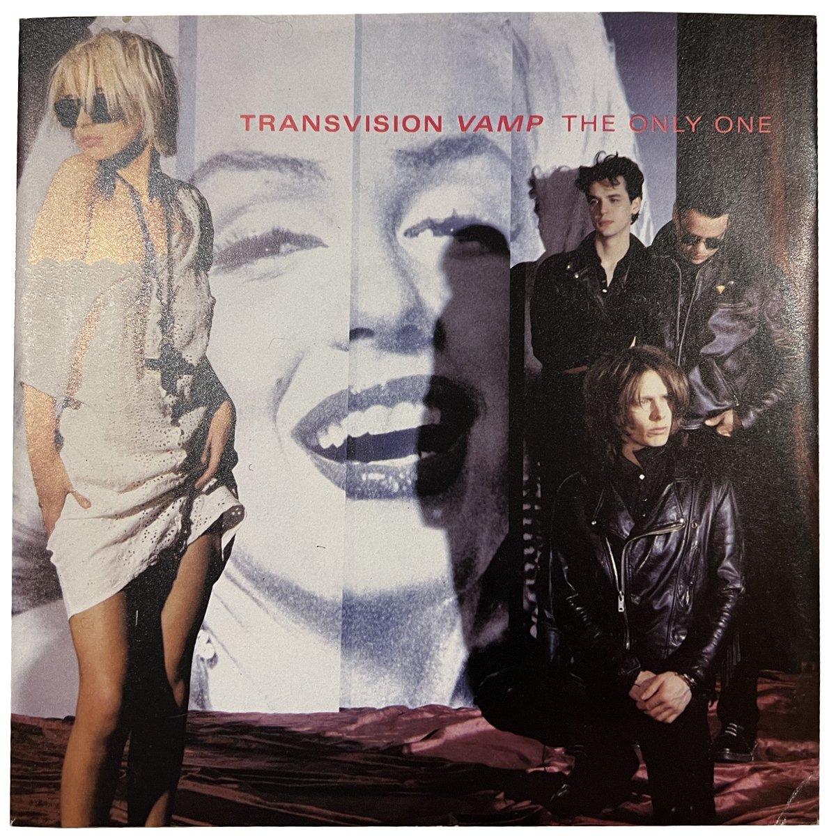 TRANSVISION VAMP ‘THE ONLY ONE’ 7” VINYL 1989 *SIGNED & PERSONALIZED