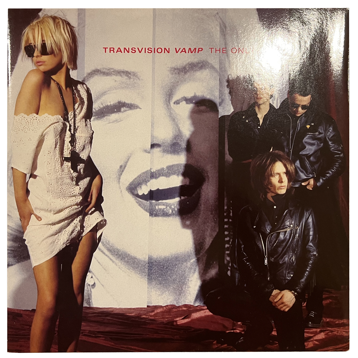 TRANSVISION VAMP ‘THE ONLY ONE’ 12” VINYL SINGLE 1989 *SIGNED & PERSONALIZED