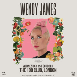 Wendy James Tour Dates - The Wendy James