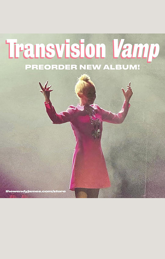 洋楽 Wendy James Racine 2 Transvision Vamp TRANSVISION VAMP NEW ALBUM DIGITAL DOWNLOAD - The Wendy James